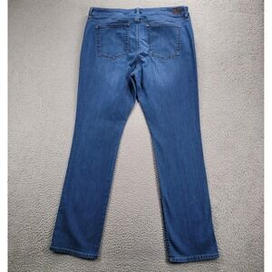 LAUREN Ralph Lauren Jeans Size 16 Premier Straight High Rise Stretch Denim